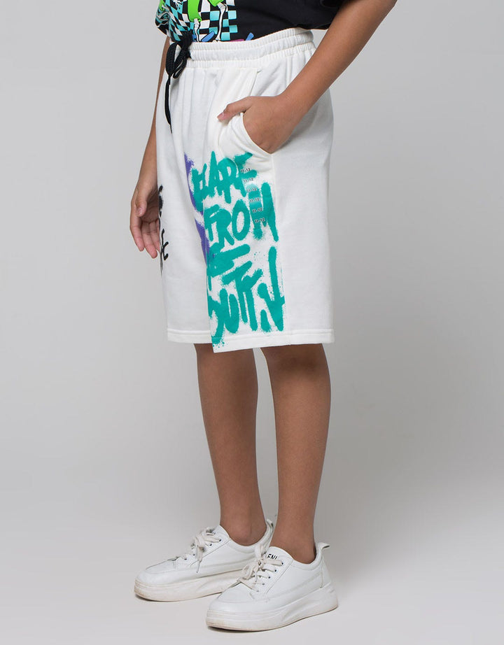 Aero Shorts Graffiti Terry