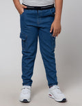 Aero Long Pants Denim Cargo Pockets