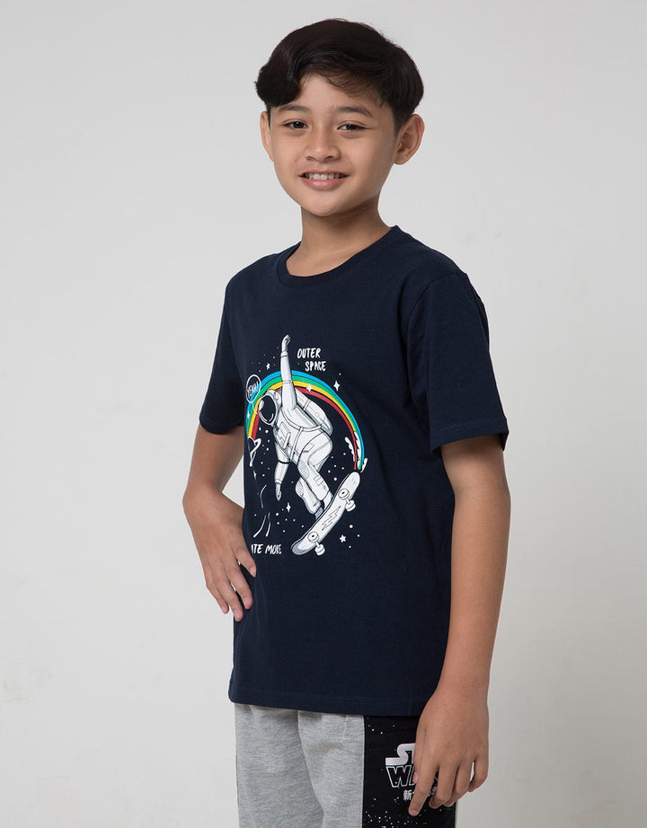 Aero Short Sleeve T-Shirt Outer Space