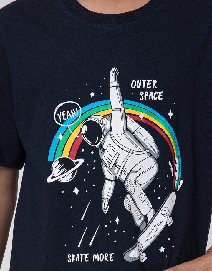 Aero Short Sleeve T-Shirt Outer Space