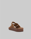 ST. YVES SANDAL SLIPPER TRIPLE STRAP BUCKLE FQ15 WANITA
