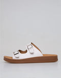 ST. YVES SANDAL SLIPPER DOUBLE BUCKLE FQ10 WANITA