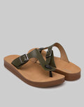 St. Yves Buckle Sandal Flip Flops FQ9 Wanita
