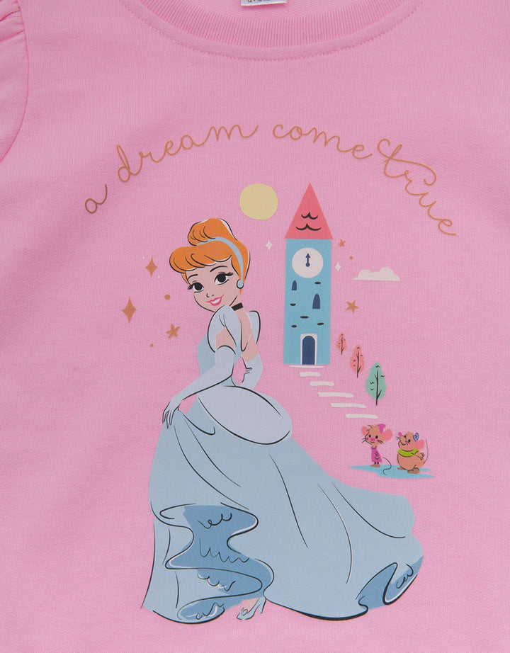 Disney Ruffle Princess Kaos Anak Perempuan