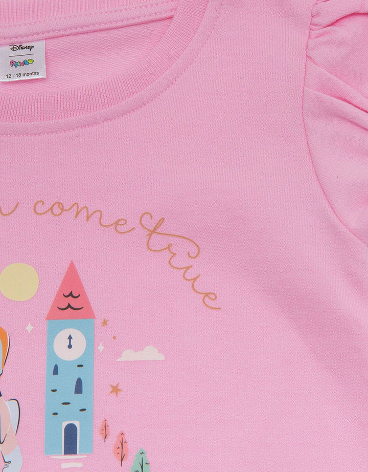 Disney Ruffle Princess Kaos Anak Perempuan