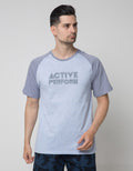 T Zone Short Sleeve Raglan T-Shirt Active Perform