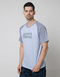T Zone Short Sleeve Raglan T-Shirt Active Perform