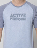 T Zone Short Sleeve Raglan T-Shirt Active Perform