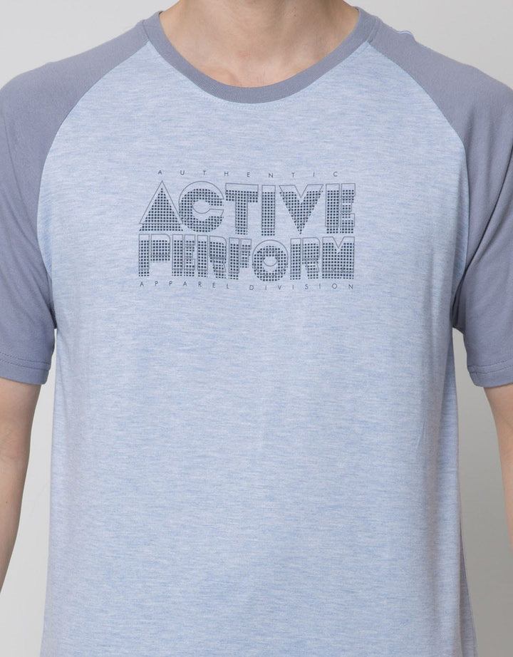 T Zone Short Sleeve Raglan T-Shirt Active Perform