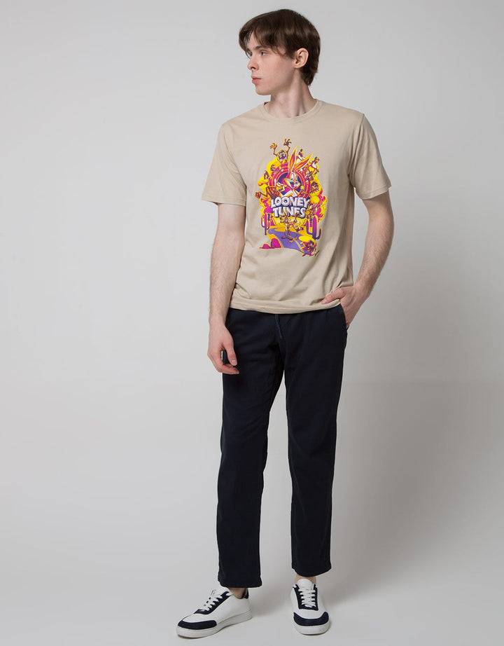 T Zone Warner Bros Short Sleeve T-Shirt Print Wb 100Th Anniversary 4