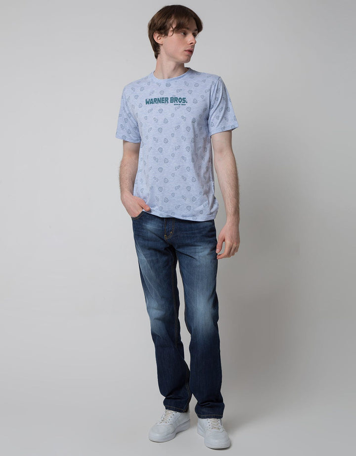T Zone Warner Bros Short Sleeve T-Shirt Print Wb 100Th Anniversary 5