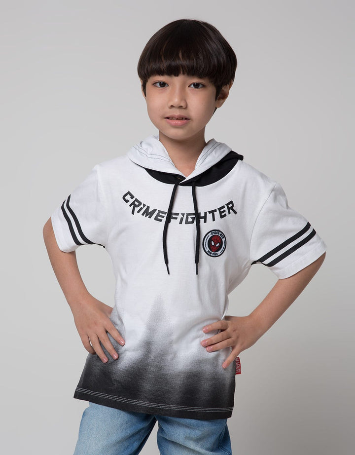 Marvel Spiderman Crime Kaos Anak Laki-laki