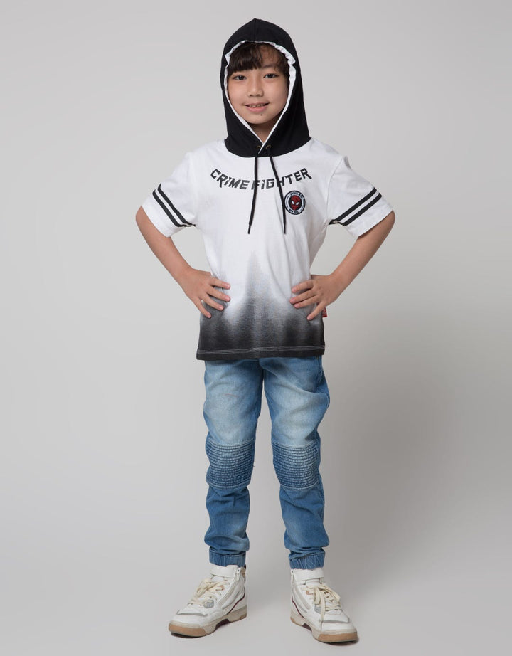 Marvel Spiderman Crime Kaos Anak Laki-laki