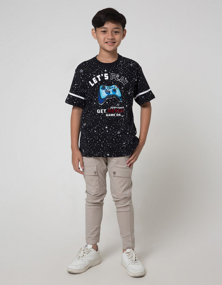 Aero Short Sleeve T-Shirt Print Lets Play