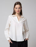 Connexion Skipper Collar Kemeja Wanita