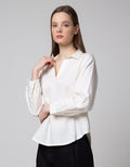 Connexion Skipper Collar Kemeja Wanita