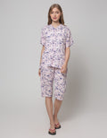 Nevada Short Sleeve Pajama Capri
