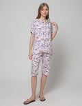 Nevada Short Sleeve Pajama Capri