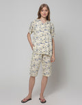 Nevada Short Sleeve Pajama Capri