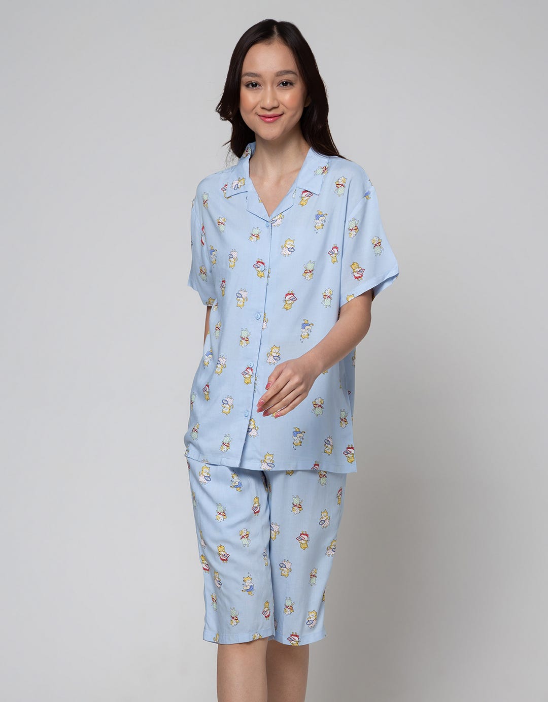 Nevada Cooking Cat Set Piyama Wanita