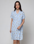 Nevada Cooking Cat Midi Dress Wanita