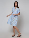 Nevada Cooking Cat Midi Dress Wanita