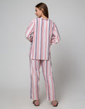 Nevada Long Sleeve Pyjama Pants Stripe Wind