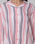 Nevada Long Sleeve Pyjama Pants Stripe Wind