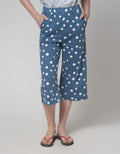 Nevada Capri Basic Polka Knit