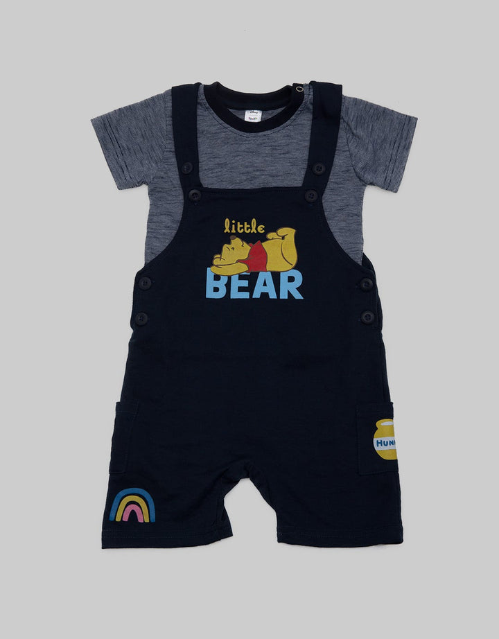 Disney Pooh Print Overall Anak Bayi