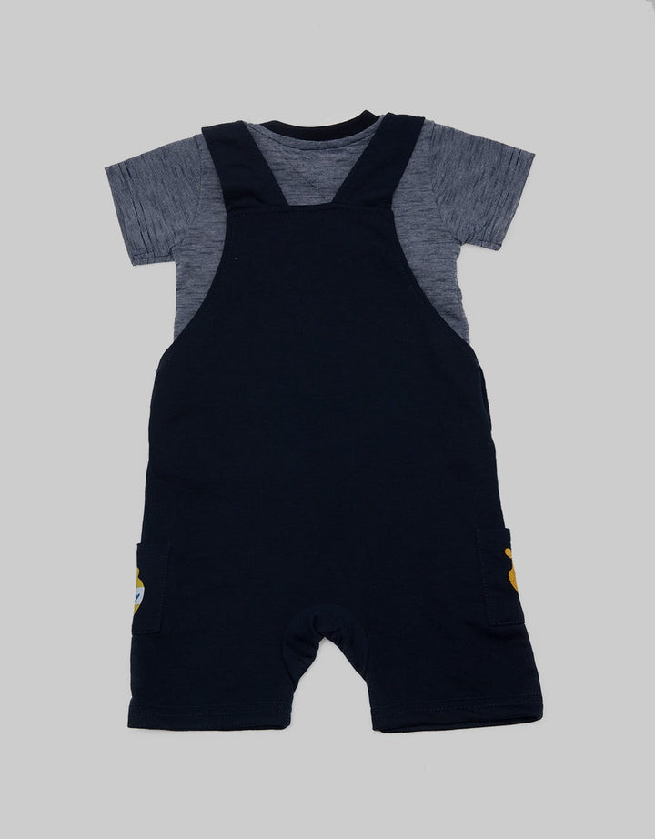 Disney Pooh Print Overall Anak Bayi