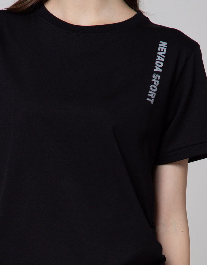 Nevada Sport Short Sleeve T-Shirt Top Drawstring
