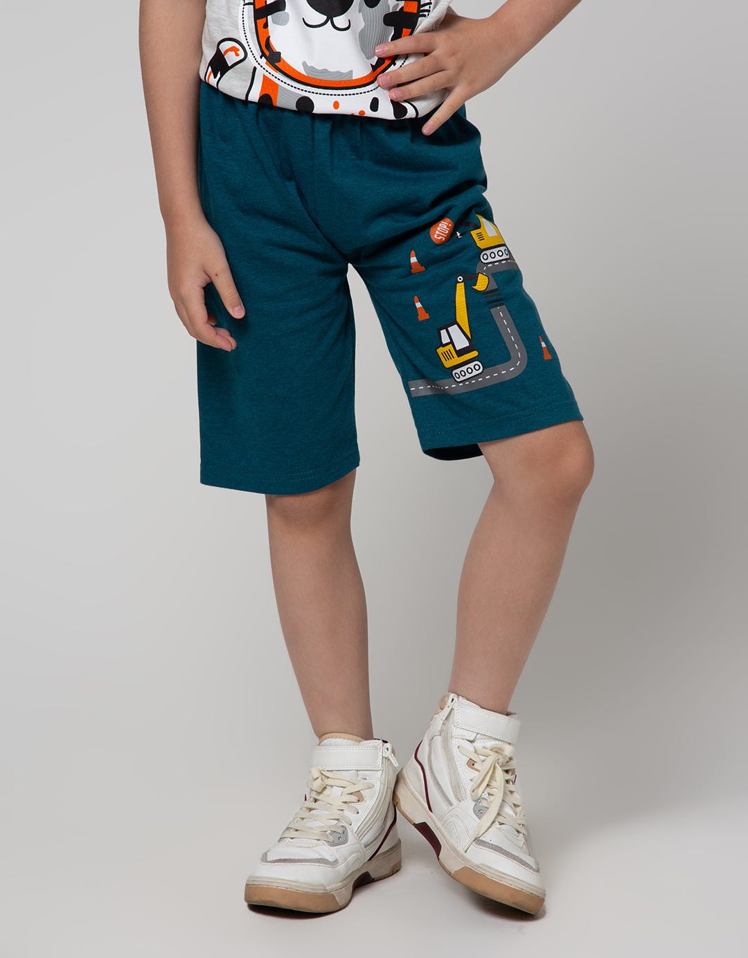 Little M Short Pants Forklift