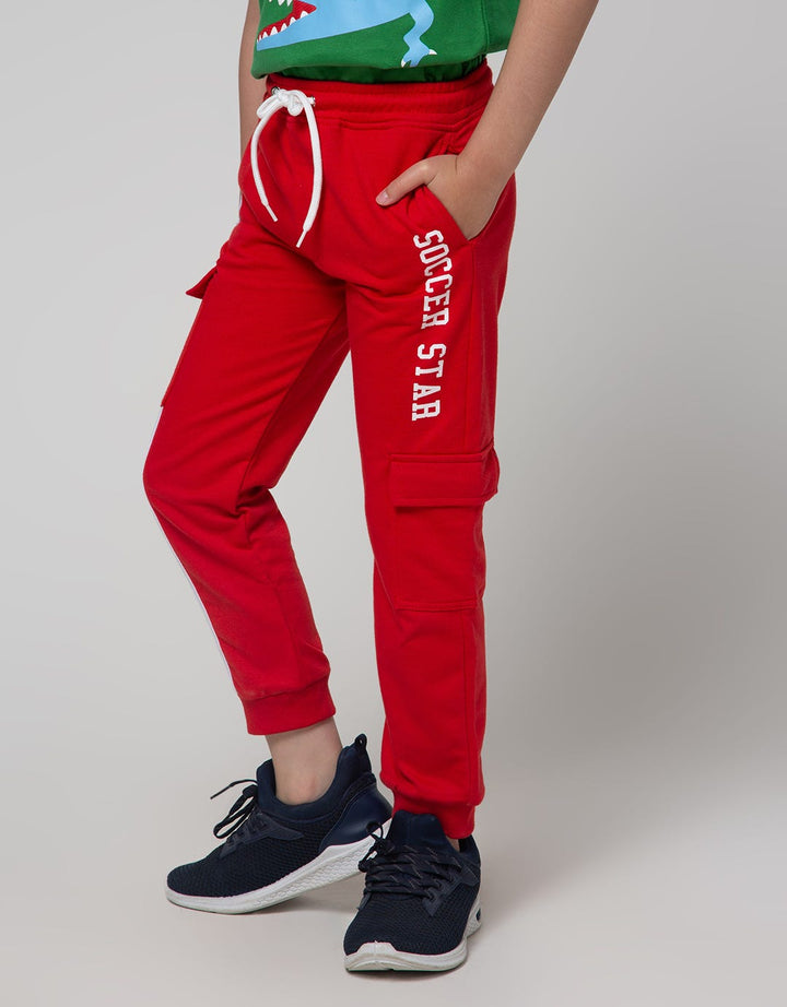 Little M Soccer Terry Celana Jogger Anak Laki-laki
