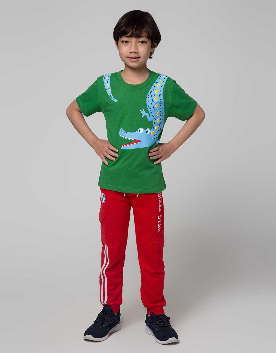 Little M Soccer Terry Celana Jogger Anak Laki-laki
