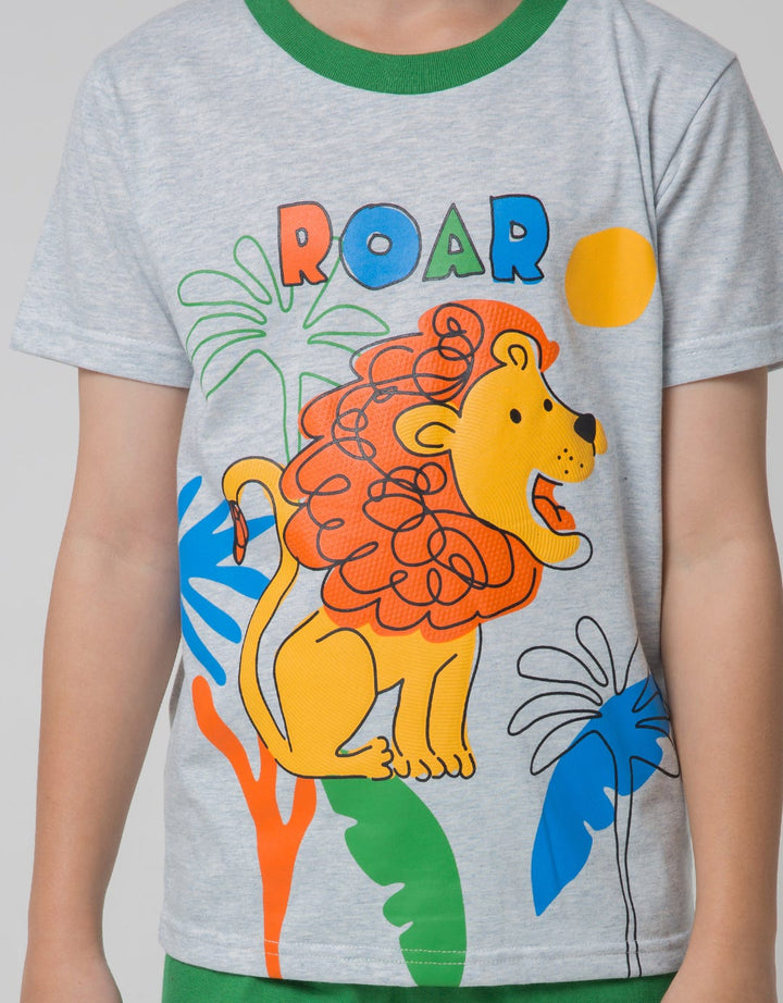 Little M Lion Roar Set Pakaian Anak Laki-laki
