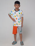 Little M Animal Print Boys Clothing Set