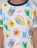 Little M Animal Print Boys Clothing Set