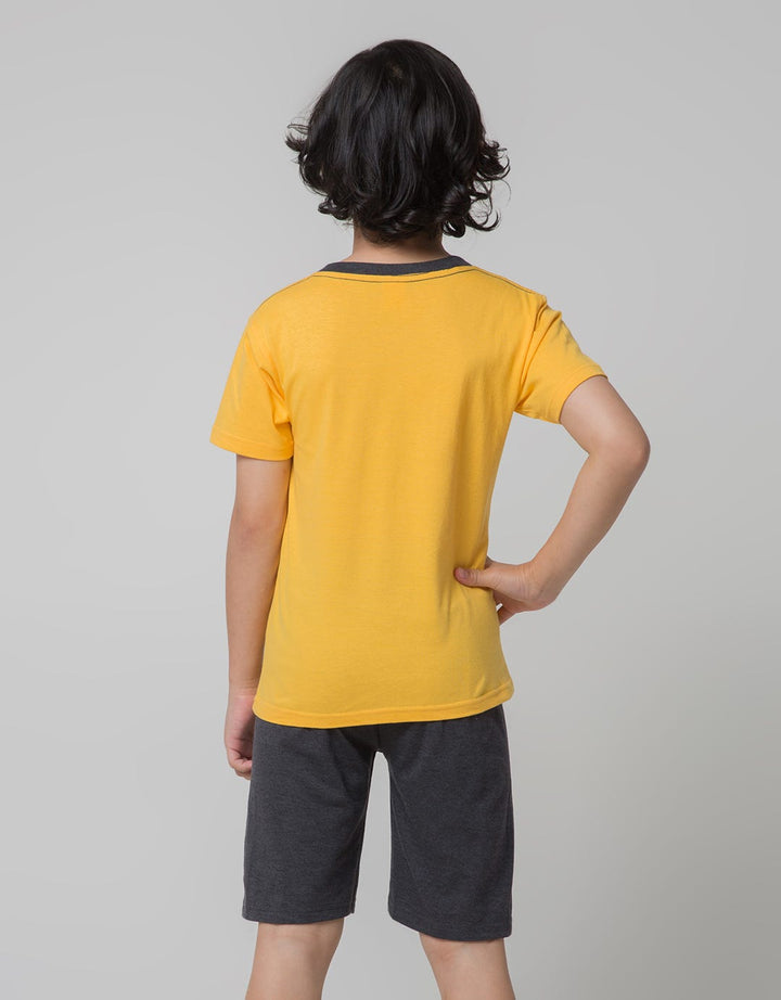 Little M Top-Bottom Set T-Shirt Good Vibes