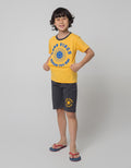 Little M Top-Bottom Set T-Shirt Good Vibes