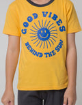 Little M Top-Bottom Set T-Shirt Good Vibes