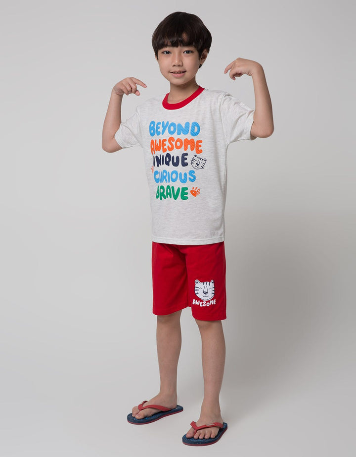 Little M Top-Bottom Set T-Shirt Beyond Awesome