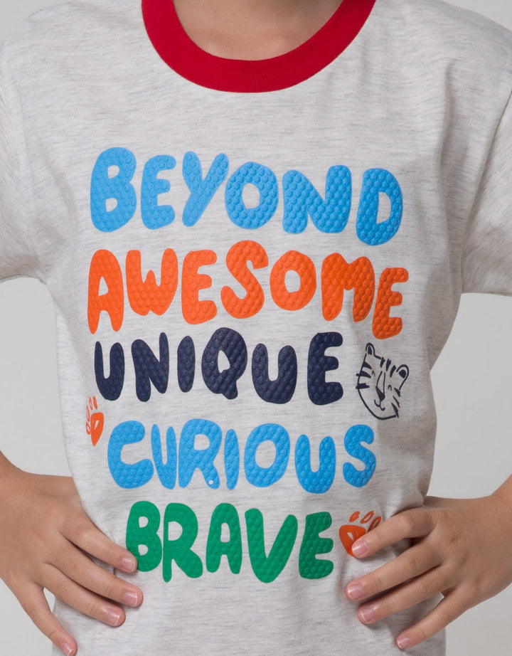 Little M Top-Bottom Set T-Shirt Beyond Awesome