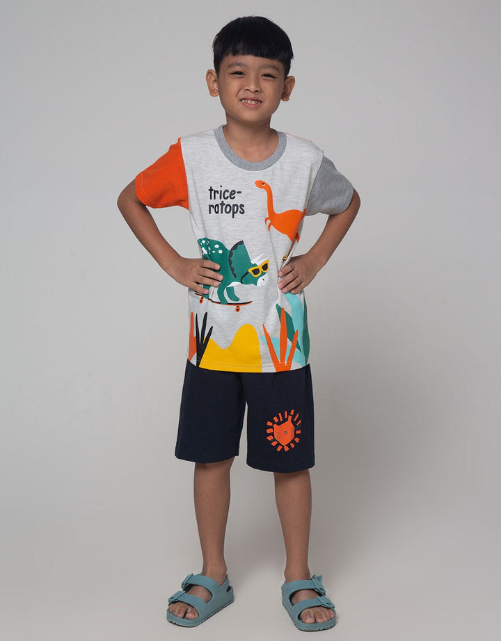 Little M Cut Sewn Set Pakaian Anak Laki-laki