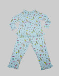 Kidz Too Sleepwear Girls Set Kancing Depan Fp Unicorn 1