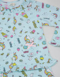Kidz Too Sleepwear Girls Set Kancing Depan Fp Unicorn 1