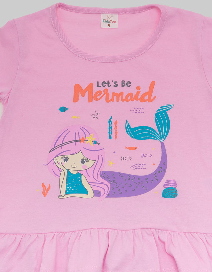 Kidz Too Sleepwear Girls Mermaid Print