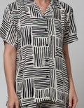 St. Yves Stripe Mix Set Piyama Wanita