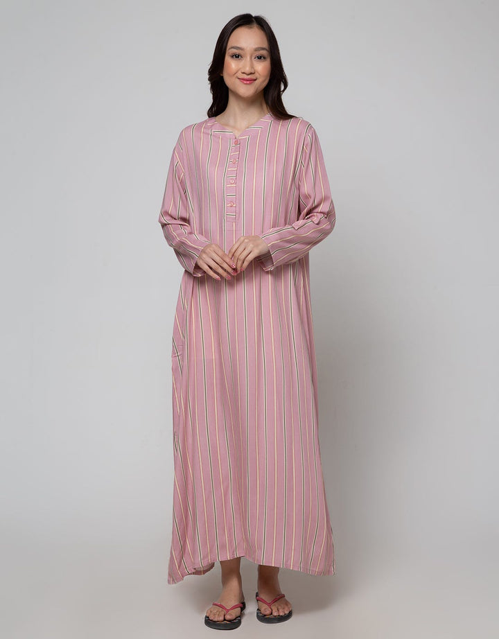 St. Yves Long Sleeve Maxi Dress Stripe Vito