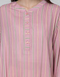 St. Yves Long Sleeve Maxi Dress Stripe Vito